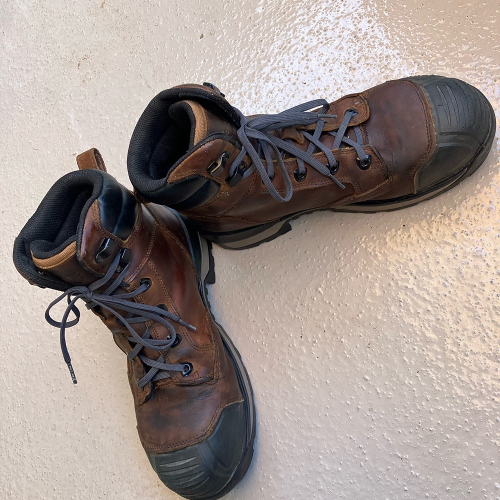 Water proof leather work boots comp toe - Picture 6 of 8